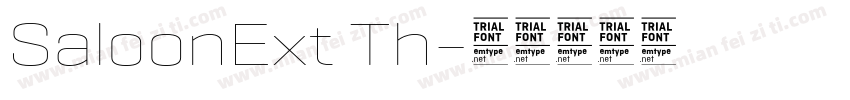 SaloonExt Th字体转换